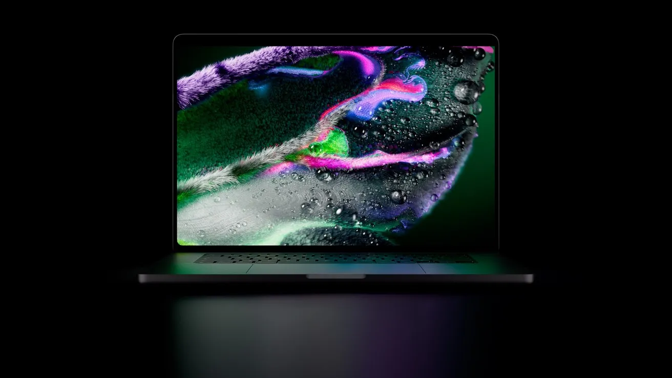 The new MacBook Pro with PROLED XDR Display, which brings Touch to the Mac for the first time.